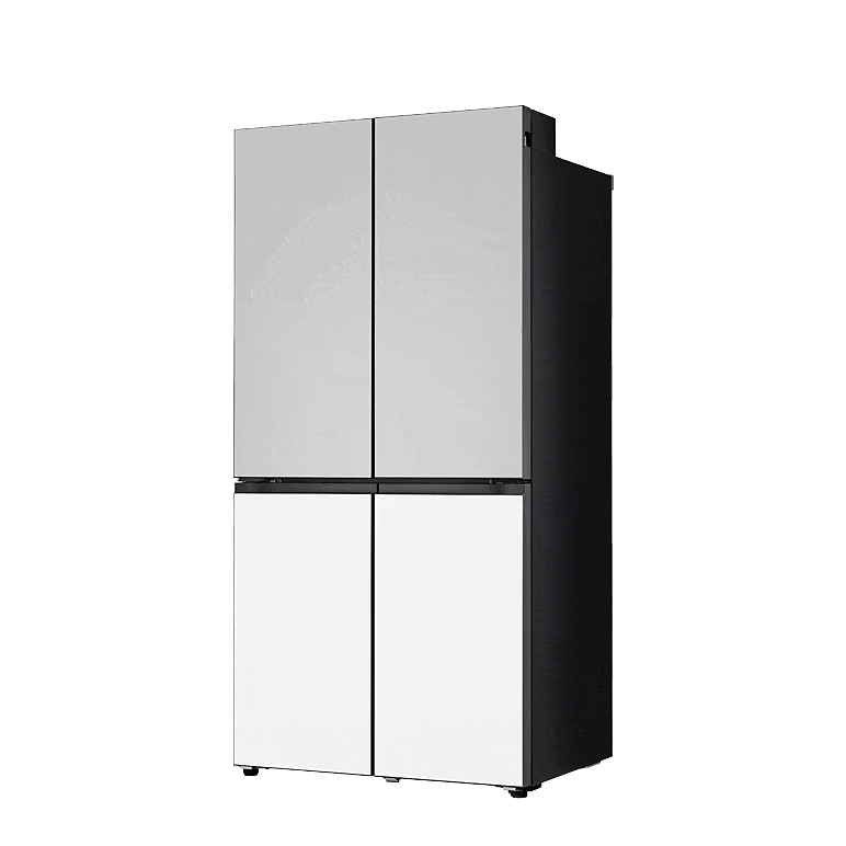 LG 디오스 오브제컬렉션 STEM 베이직 냉장고 Fit & Max(네이비/에센스화이트) 610L / 2등급