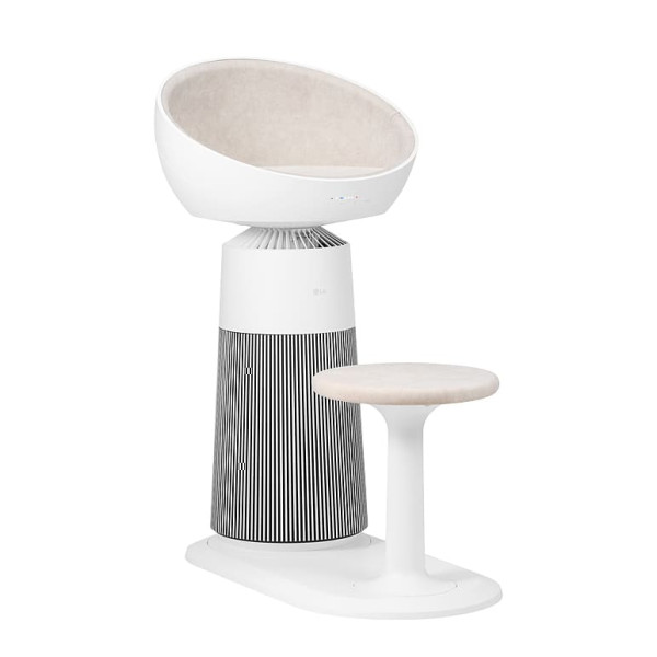 LG헬로비전 퓨리케어 오브제컬렉션 에어로캣타워(에센스화이트)