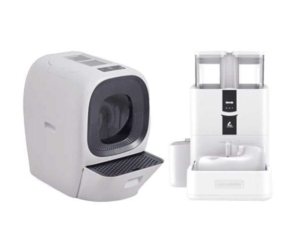 라라홈 리얼듀오 고양이 자동화장실+정수기