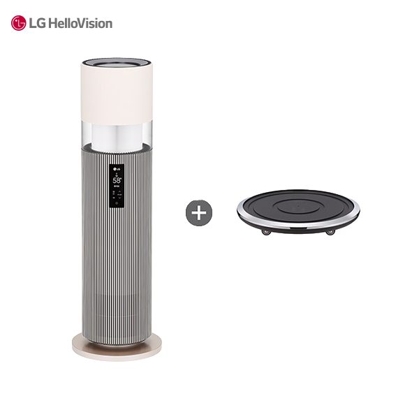 LG 퓨리케어 오브제컬렉션 하이드로타워 3세대 가습기 (무빙휠 포함)
