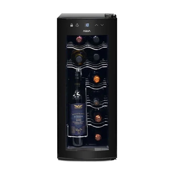하이얼 아쿠아 미니 와인셀러 12병 (블랙)